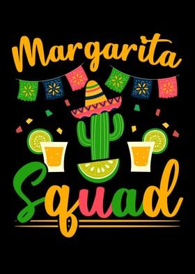 Margarita Squad Alcoholic