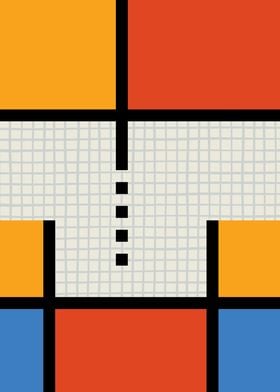 Mondrian Bauhaus Art