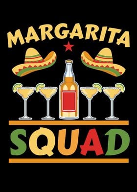 Margarita Squad Alcoholic