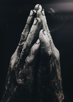 Withered Praying Hands
