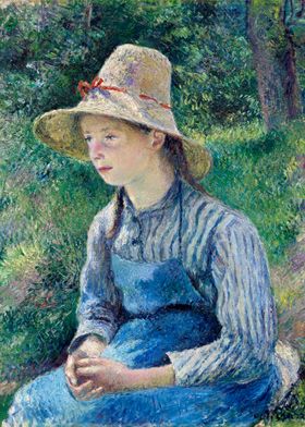 Peasant Girl with a Hat