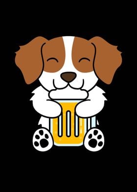 Brittany Spaniel Beer 