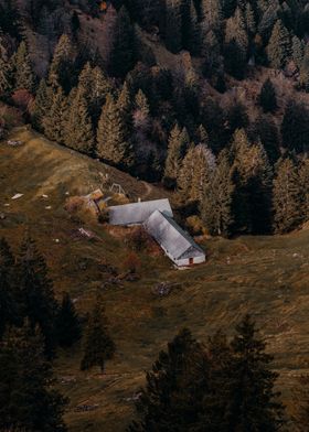 Swiss Mountain Barn