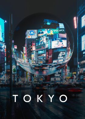 Tokyo Japan Crystal Orb