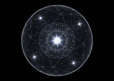 Mandala Space Art