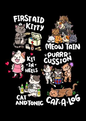 First Aid Kitty cat puns