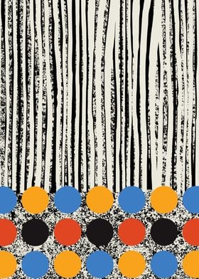 Abstract Bauhaus Dots