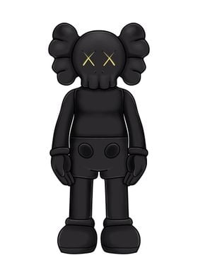 black kaws 