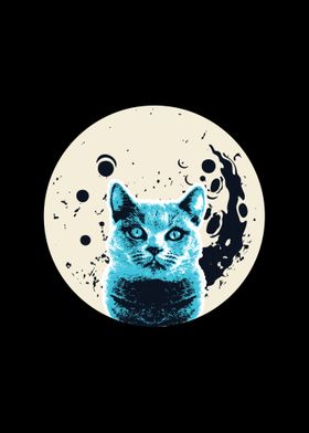 Moon blue CAT