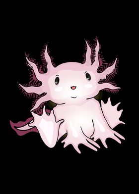 Cute Baby Axolotl Gift