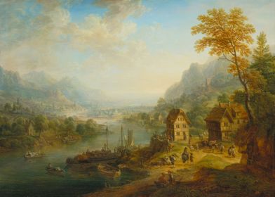 Landscape with river