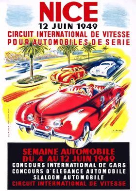 1949 Nice France Circuit