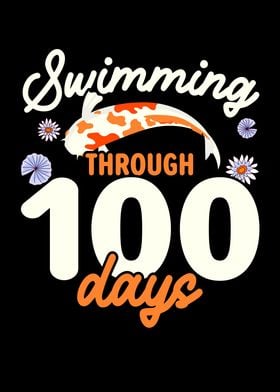 Swimming Through 100 Days