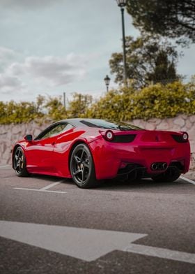 Poster, Quadro FERRARI 458 - italia su Europosters