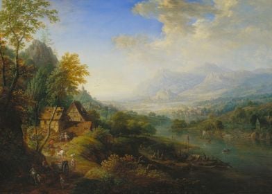 Landscape with river