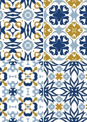 Mediterranean Blue Tile 49