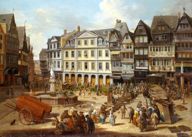 A Market on the Romerberg 