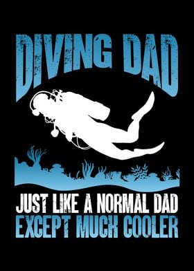 Diving dad