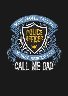 Police Officer Dad Cop