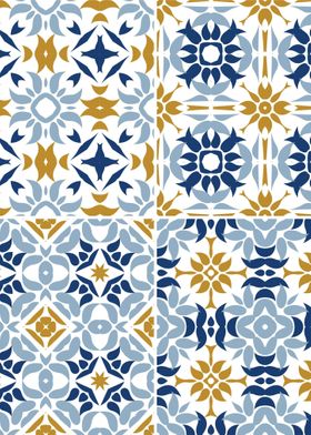 Mediterranean Blue Tile 41