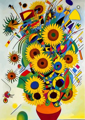 Bauhaus Sunflowers