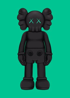 black kaws 