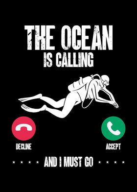 The ocean is calling and I