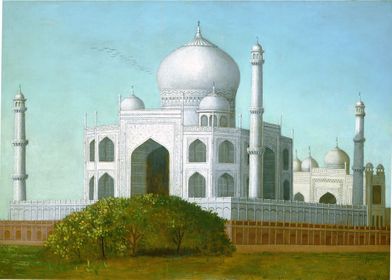 The Taj Mahal ca 1860