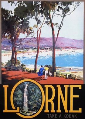 Poster vintage travel