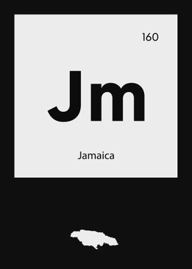 Jamaica Country Map