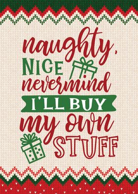 Naughty Nice Buy Stuff