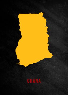 ghana map