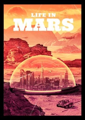 Life In Mars Retro Space