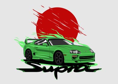 Toyota Supra MK IV Moon 20