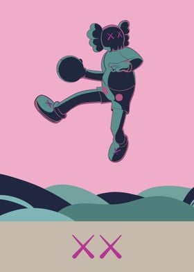 Dunk kaws