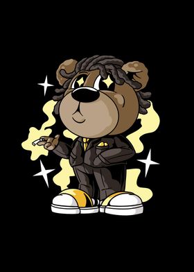 Business suit teddy bear