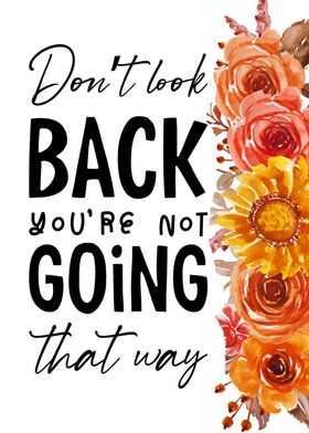 Do not look back