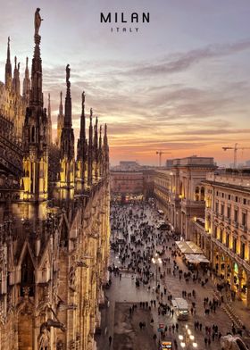 Milan Posters Online - Shop Unique Metal Prints, Pictures, Paintings