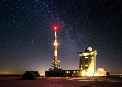 Milky Way Harz Mountain