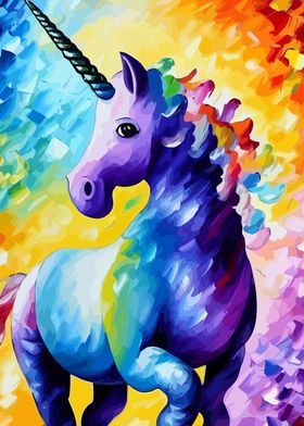 Impressionist Unicorn