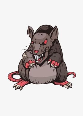 Angry Rat Lover Rat Mom