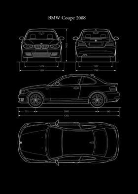 BMW coupe 2008 