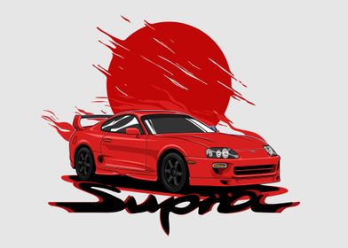 Toyota Supra MK IV Moon 13