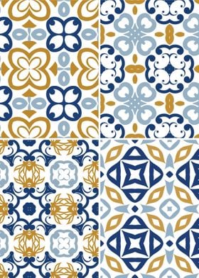 Mediterranean Blue Tile 58