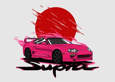 Toyota Supra MK IV Moon 17