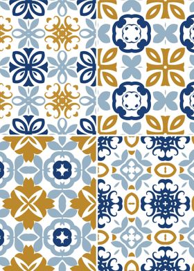 Mediterranean Blue Tile 59