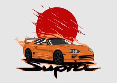 Toyota Supra MK IV Moon 15