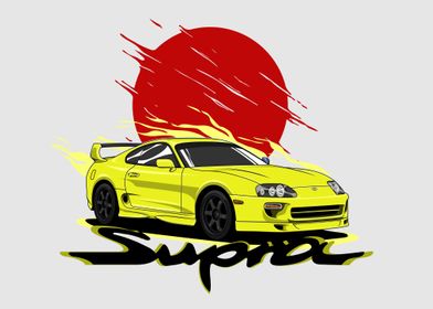 Toyota Supra MK IV Moon 16