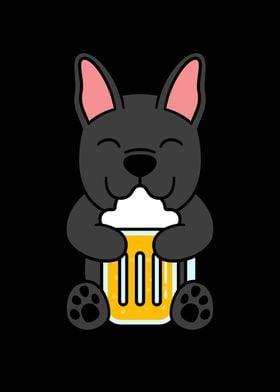 French Bulldog Beer 