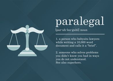 Funny Paralegal Definition